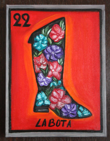 LA BOTA #22 (The Boot) by Emilia García