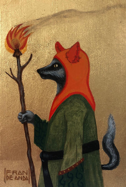 The Magician of the Flame by artist Fran De Anda