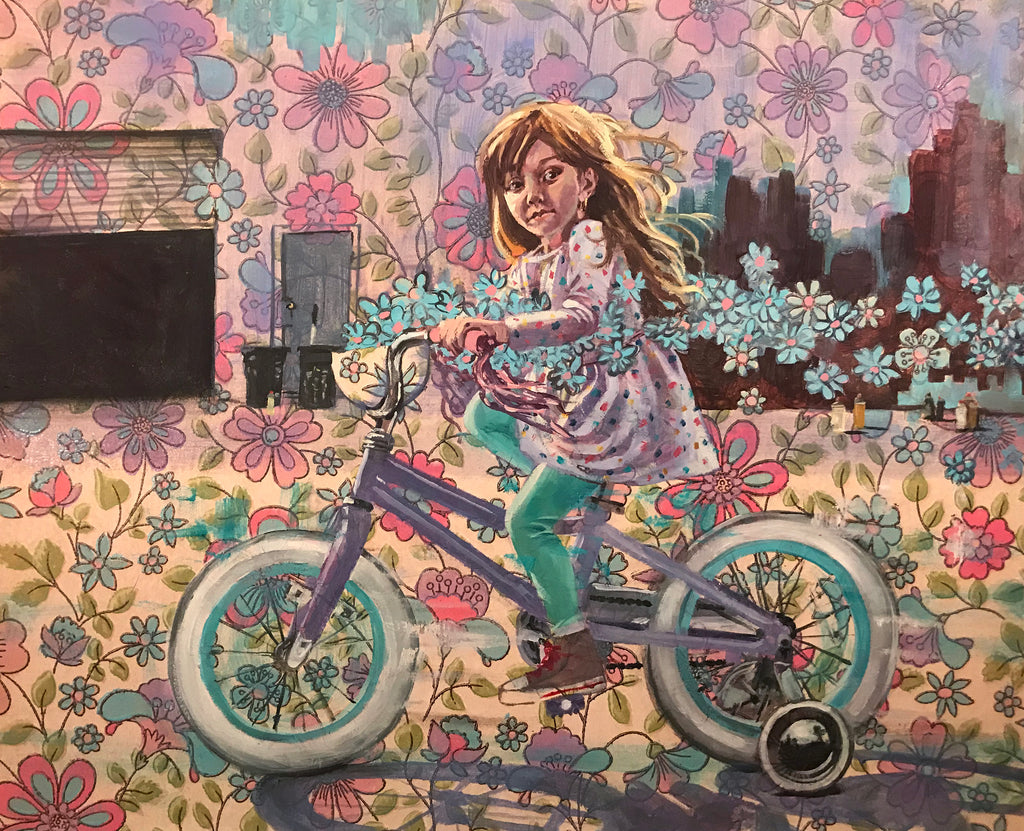 FLOWER GIRL by artist Lacey Bryant
