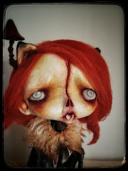 FOX SISTER by artist Anthi Matsouka (MonstrumFlos)