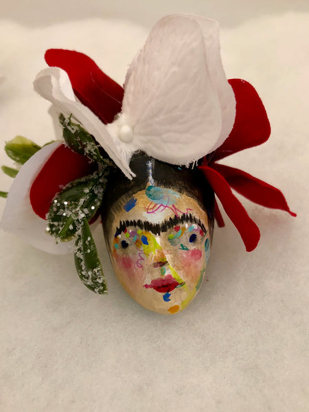 FRIDA ORNAMENT/PENCIL TOPPER 4 by artist Patricia Anders