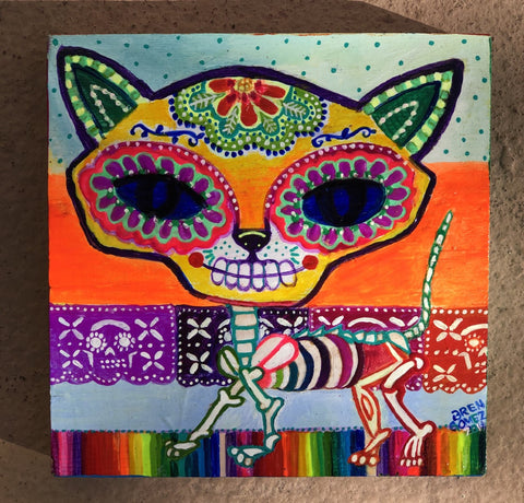 EL MEXICAN DEAD CAT by artist Brenda Paola Gomez