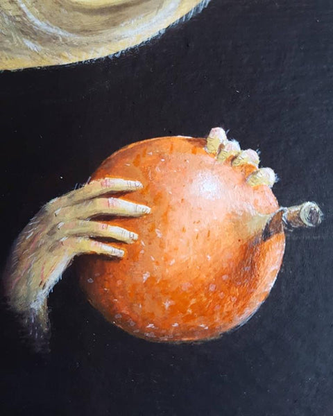 Retrato con Granadilla (Portrait with Passion Fruit) by artist k2man*