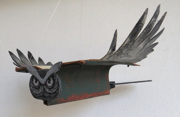 BUBBA (horned owl) by artist Valerie Savarie