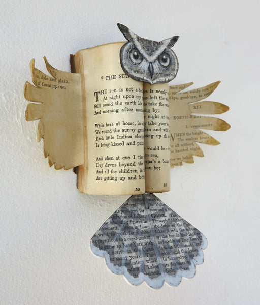 HORNED OWL by artist Valerie Savarie