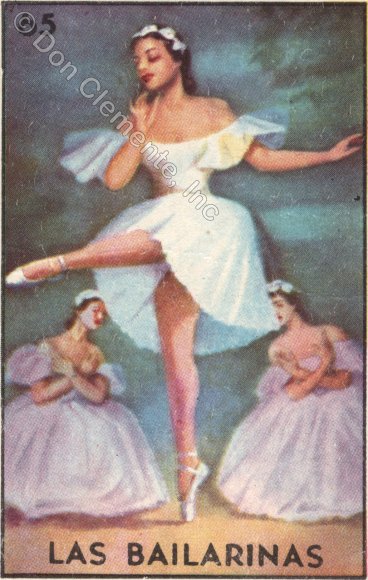 LA BAILARINA (The Dancer) Print by Olga Ponomarenko