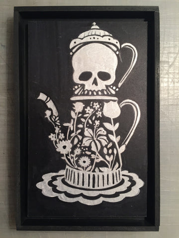 #89 LA CAFETERA (The Coffee Pot) by artist Joshua Roman