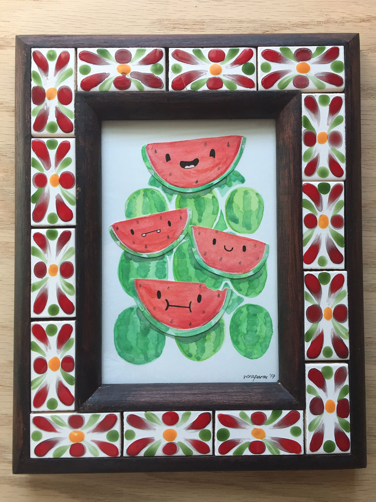 #28 LA SANDIA / Sandia Afternoon (The Watermelon) by artist Vera Paras