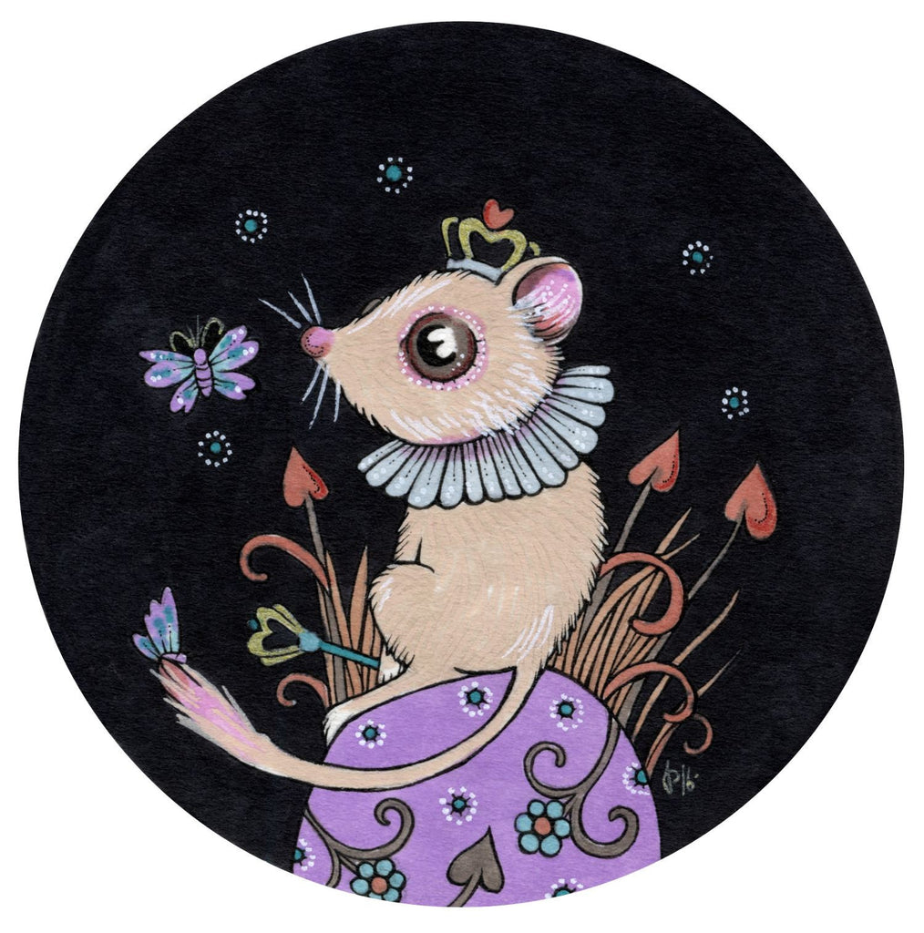 The Jewelled Dormouse by artist Anita Inverarity