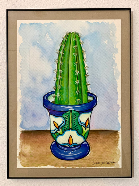 LA MACETA (The Flower Pot) #52 by artist Josie Del Castillo