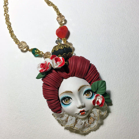 Red Queen Necklace by artist Kamenthya