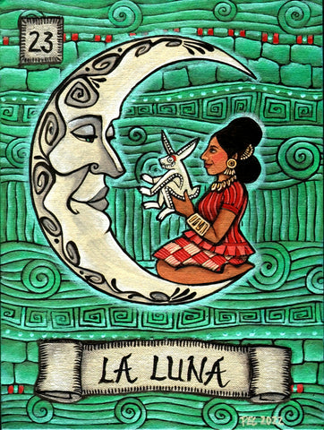 23 LA LUNA (The Moon) by artist Pamela Enriquez-Courts