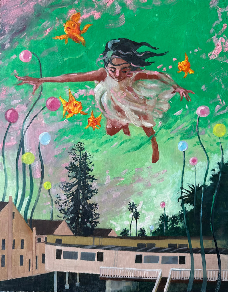 FLYING IN DREAMS by artist Lacey Bryant