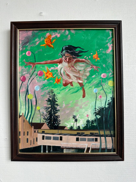 FLYING IN DREAMS by artist Lacey Bryant