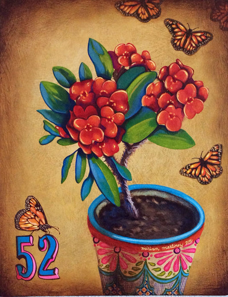 La maceta #52 (The Flowerpot) by artist Miriam Martinez