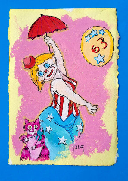 63 LA PAYASA (The Clown) by artist Joe Alvarez