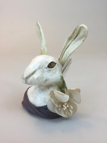 LAVENDER RABBIT by artist Alex Wells (Ragged Caravan)