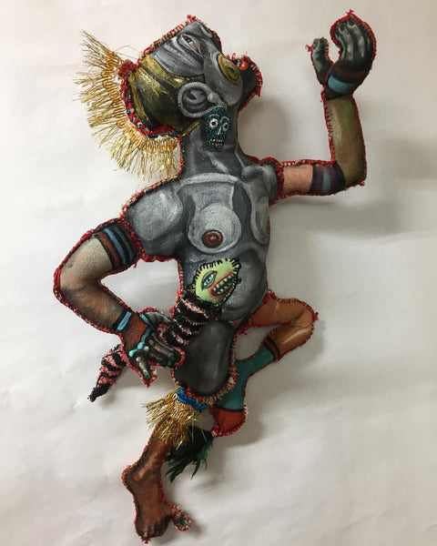 COYOLXAUHQUI REASSEMBLED, 2017 by artist Leonard Greco