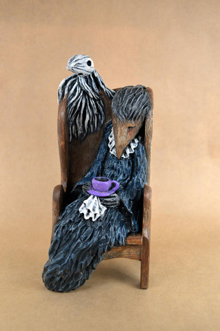 MYRTLE’S GHOST AND A CUP OF TEA by artist Lisa Snellings