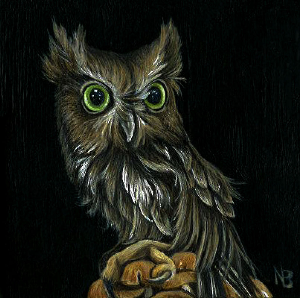 LITTLE OWL by artist Nicole Bruckman