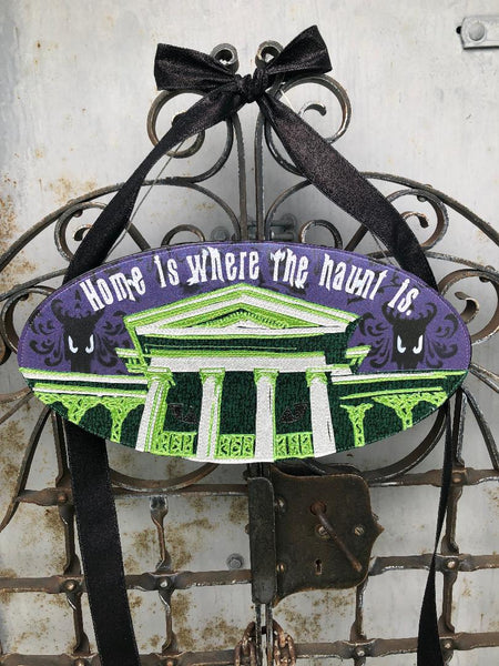 HOME IS WHERE THE HAUNT IS by artist Lori Herbst