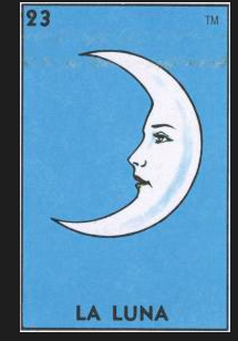 LA LUNA (The Moon) by artist Sarah Polzin