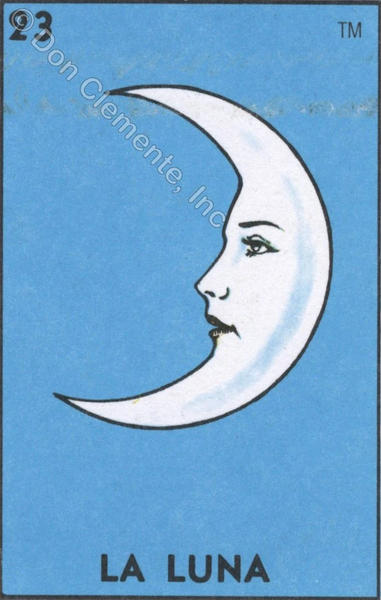 23 LA LUNA (The Moon) / At Night We Bloom by artist Carolina Seth