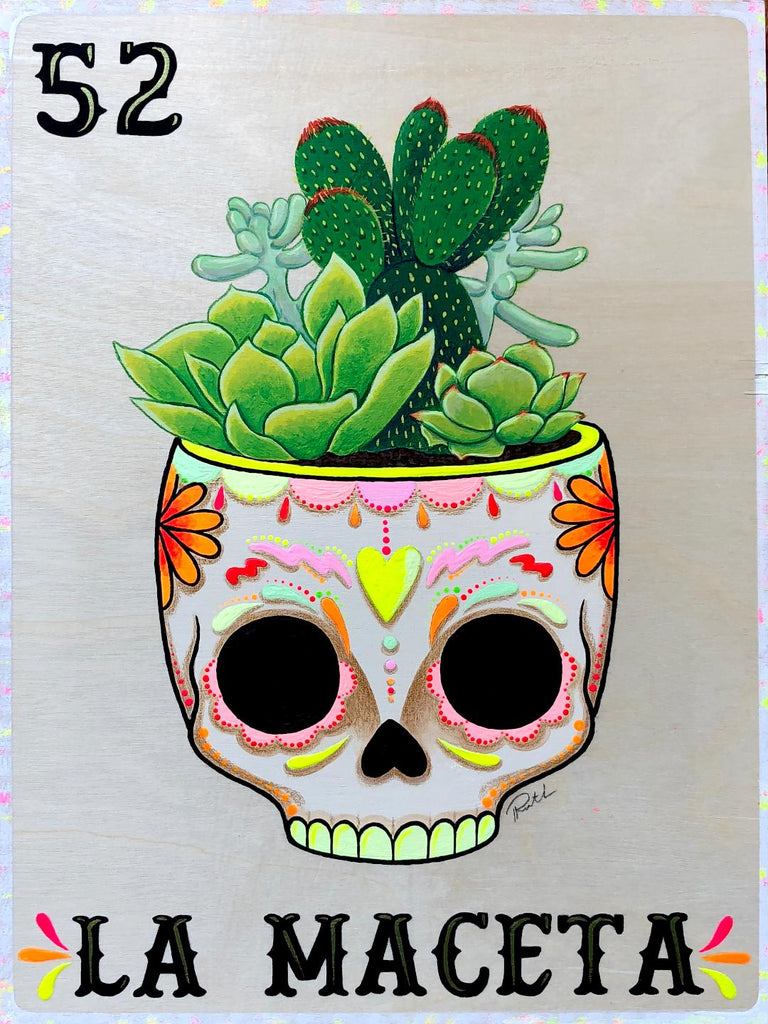 LA MACETA #52 (The Flowerpot) by artist Ruth Barrera