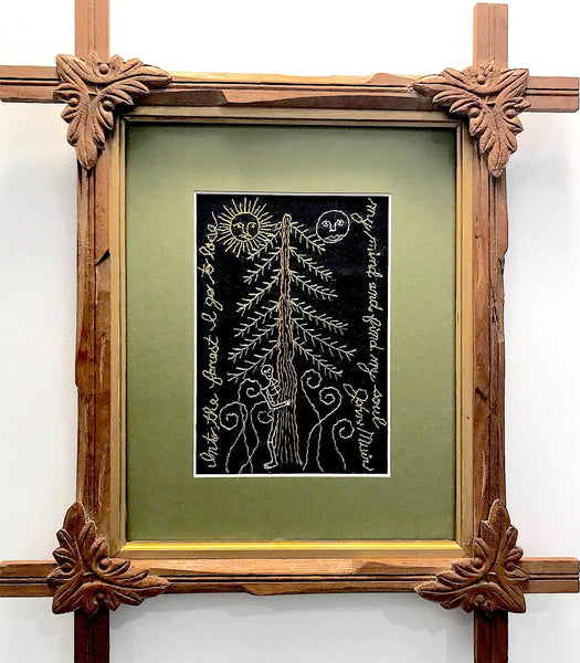 EL PINO #49 (The Pine Tree) by artist Mavis Leahy
