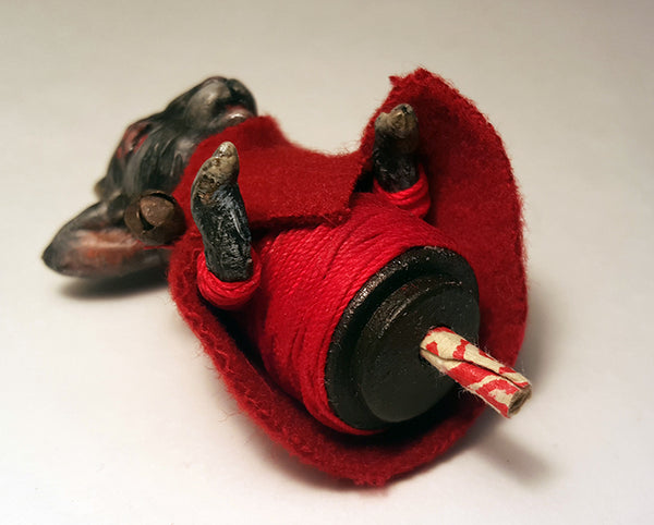 PERSONAL SCAPEGOAT (POCKET SIZE, Ears Down) by artist Carisa Swenson