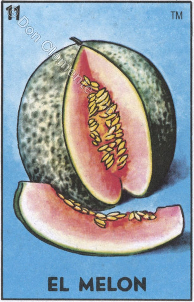 11 EL MELON (The Melon) by artist k2man (Katherine Dossman Casallas)