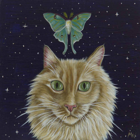 THE NIGHT WATCHER  by artist Michelle Waters 