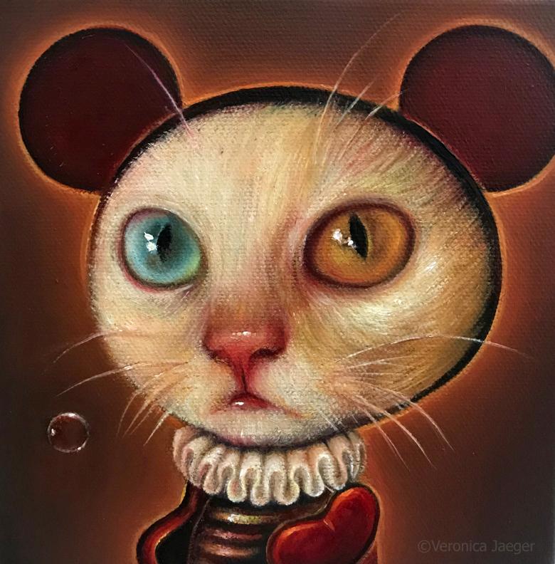 MICKEY MEOW by artist Veronica Jaeger