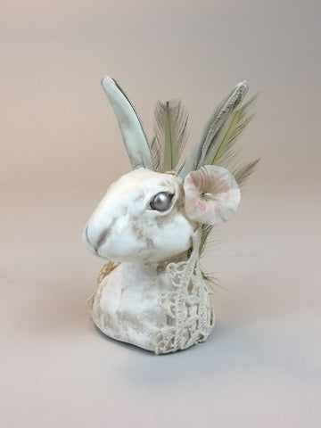 MOONFLOWER RABBIT by artist Alex Wells (Ragged Caravan)