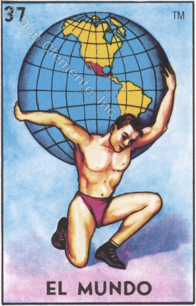 37 EL MUNDO (The World) by artist Pamela Enriquez-Courts
