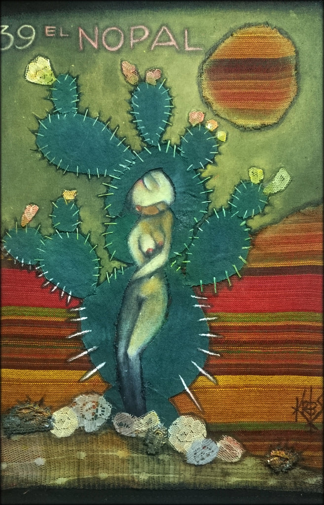 EL NOPAL (The Prickly-Pear Cactus) #39 by artist Patricia Krebs