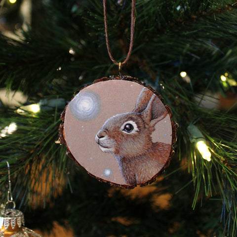 Rabbit Ornament by Lena Sayadian