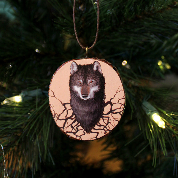 Wolf Roots Ornament by Lena Sayadian