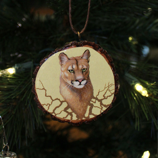 Puma Ornament by Lena Sayadian
