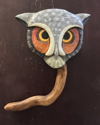 OWL MASK 11 by artist Ulla Anobile