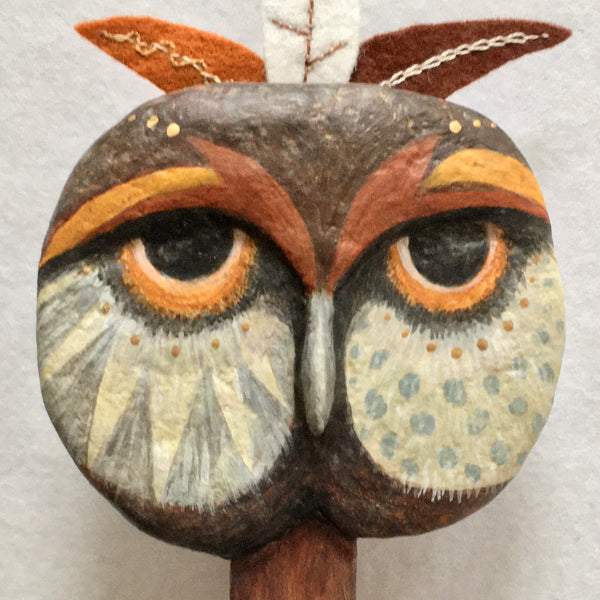 OWL MASK 12 by artist Ulla Anobile