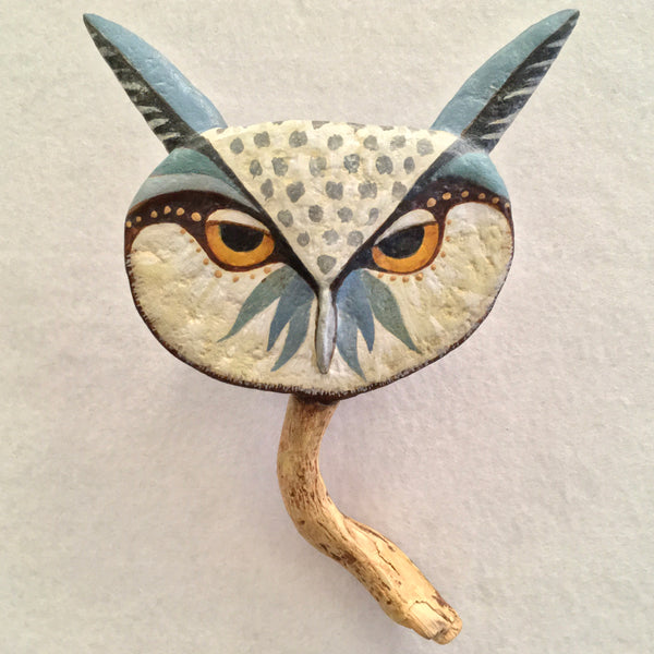 OWL MASK 13 by artist Ulla Anobile