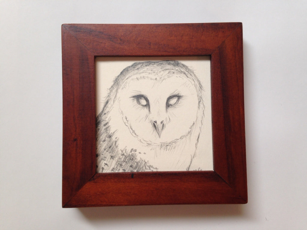 "Owl I" by artist Brooke Kent