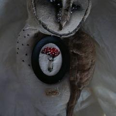 HOPE, THE BARN OWL by artist Disfairy