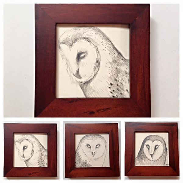 "Owl I" by artist Brooke Kent