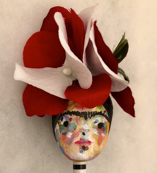 FRIDA ORNAMENT/PENCIL TOPPER 5 by artist Patricia Anders