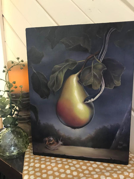 LA PERA (The Pear) #15 / The Garden by artist Terri Woodward