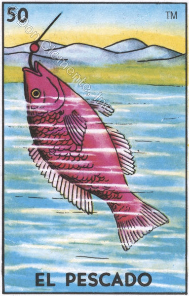 EL PESCADO (The Fish) AKA Proud Grumpy #50 by artist Rosie Garcia