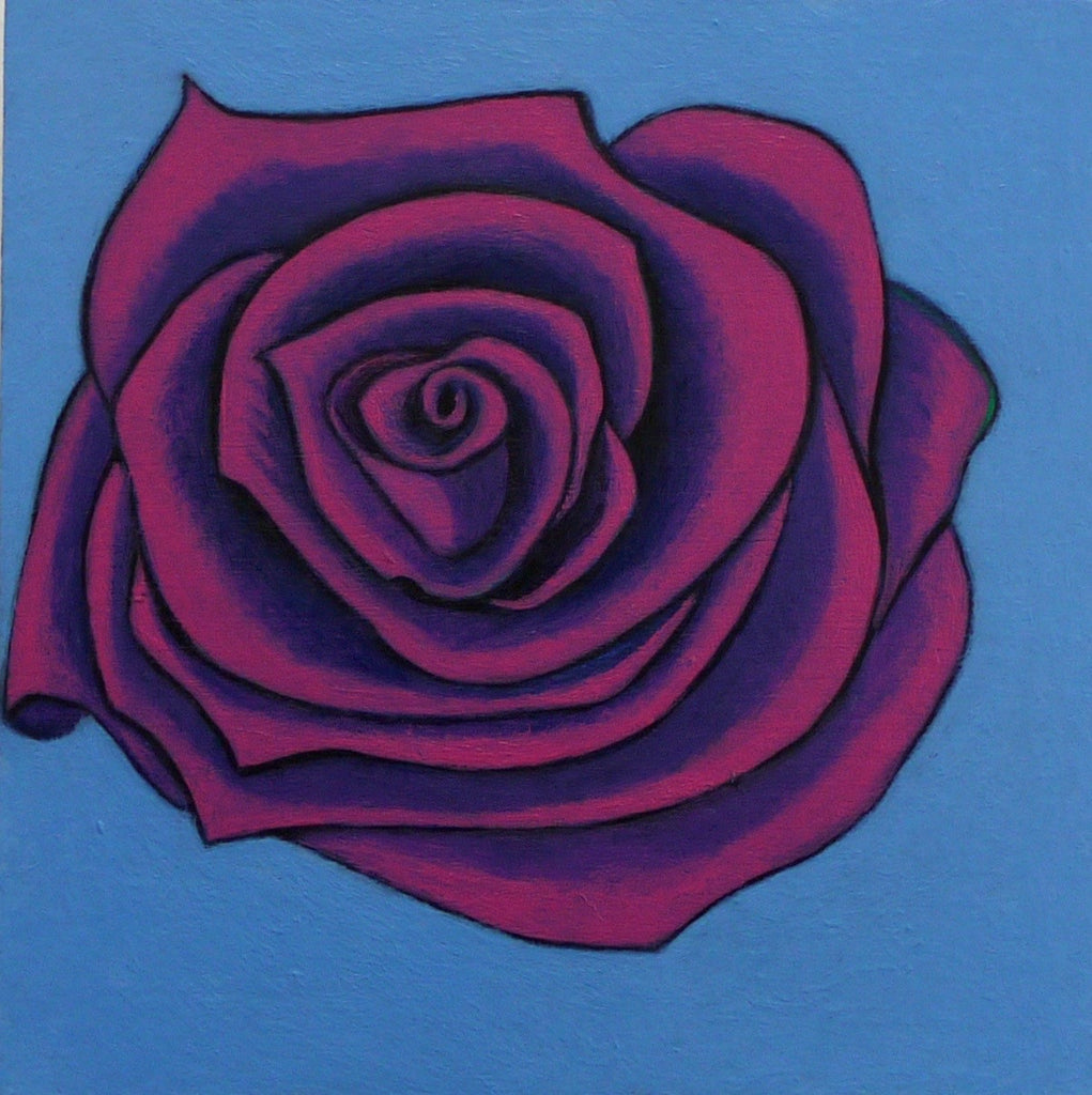 La Rosa de Castilla Pink I by artist Janet Olenik