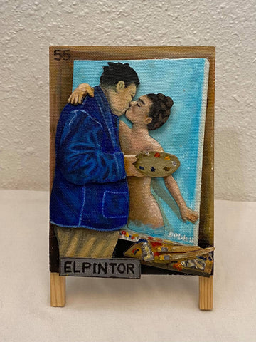 55 EL PINTOR (The Painter) / Diego by artist Wbaldo Muñoz